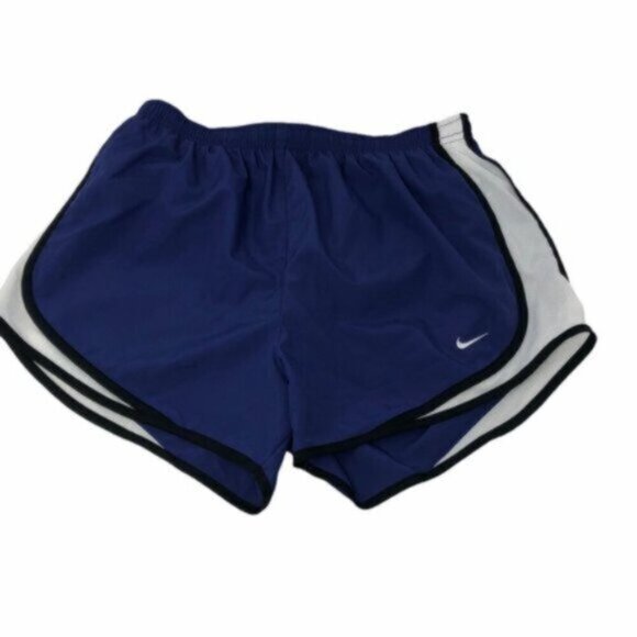 Nike | Blue Women's Dri-fit Tempo Running Shorts Size Medium - Picture 3 of 9